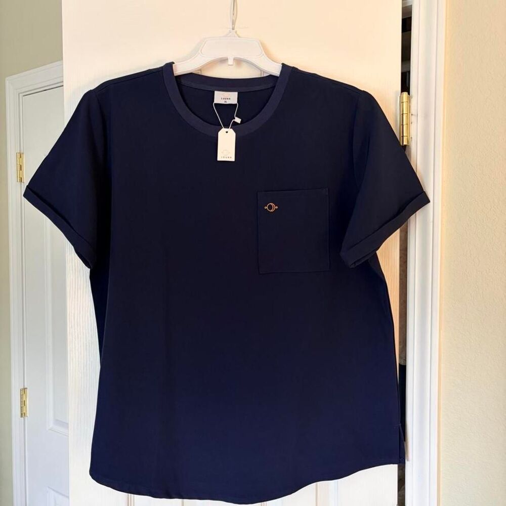 Unbranded Women's Navy T-shirt